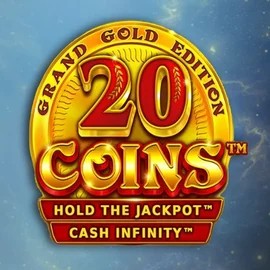 20 Coins Grand Gold Edition casino game by Wazdan – featured logo at Robocat Casino