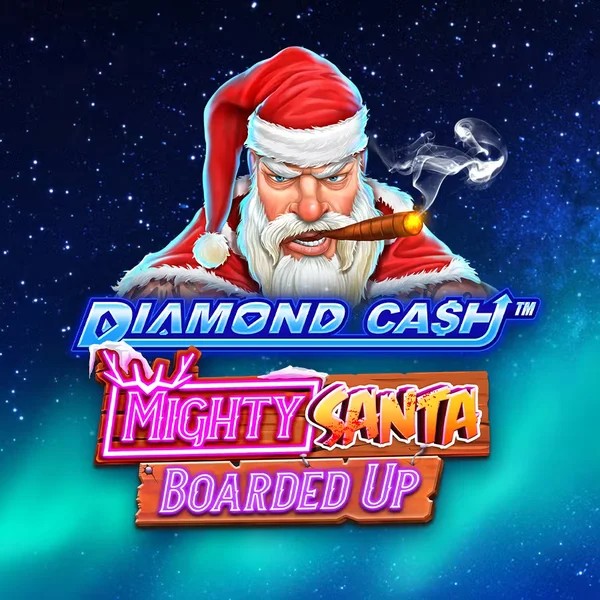 Diamond Cash Mighty Santa Boarded Up – slot by Greentube, featured at robocatcasinoo.gr.com