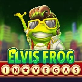 Slots logo of Elvis Frog In Vegas from BGAMING at Robocat Casino