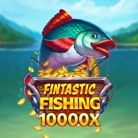 Official Slots logo: Fintastic Fishing by Foxium at Robocat Casino