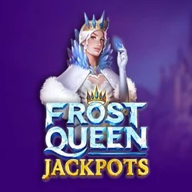 Frost Queen Jackpots by Yggdrasil, showcased at robocatcasinoo.gr.com – game logo