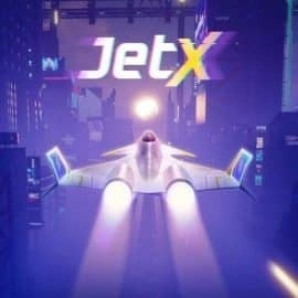 jetX by SmartSoft, showcased at robocatcasinoo.gr.com – game logo