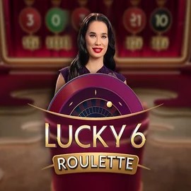 Lucky 6 Roulette logo by Pragmatic Play Robocat Casino
