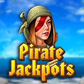 Pirate Jackpots online game logo by Belatra Games on robocatcasinoo.gr.com