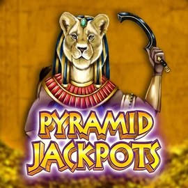 Pyramid Jackpots online game logo by King Show Games on robocatcasinoo.gr.com