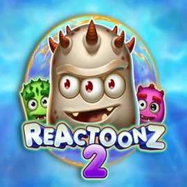 Reactoonz 2 casino game by Play'n GO – featured logo at Robocat Casino