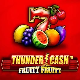 Thunder Cash Fruity Fruity game by Novomatic – logo hosted on Robocat Casino